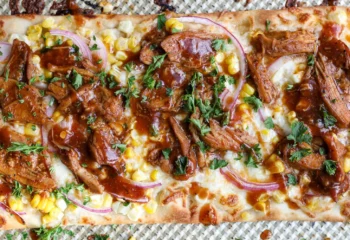 BBQ Chicken Flatbread Pizza