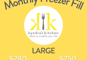 Freezer Fill - Large (serves 4-5 people)