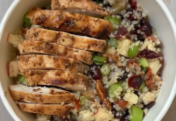 Cranberry Apple Quinoa Salad