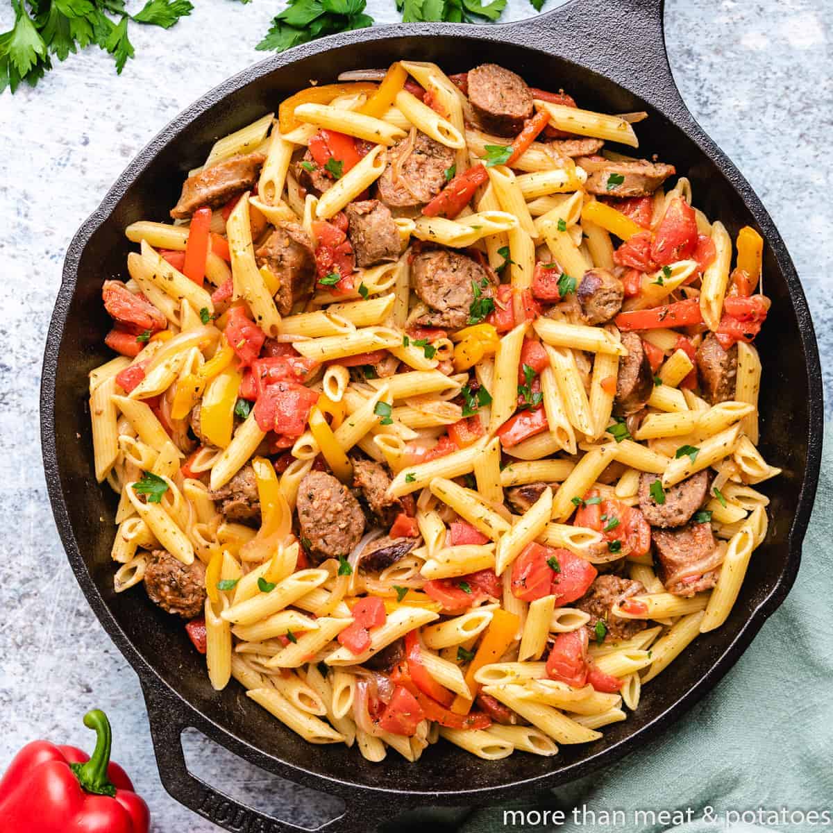Chicken Sausage Pasta