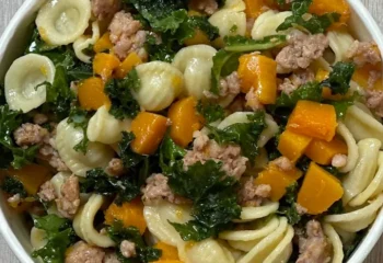 Orecchiette with Butternut Squash & Sausage Orecchiette with Butternut Squash & Sausage