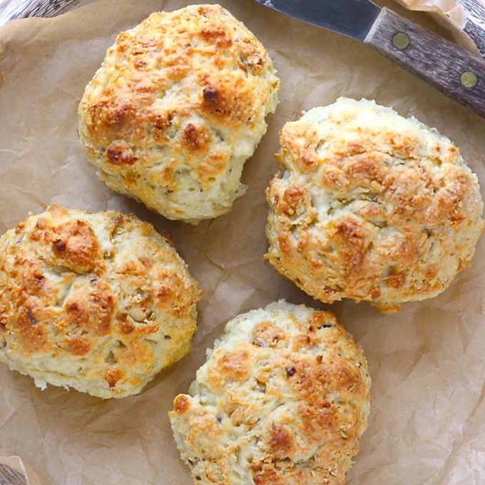 Cheddar Irish Soda Bread Biscuits