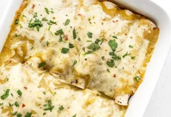 Green Chicken Enchiladas - SMALL