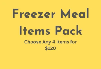 Freezer Meal Items Pack