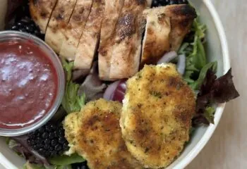 Blackberry & Goat Cheese Salad Blackberry & Goat Cheese Salad