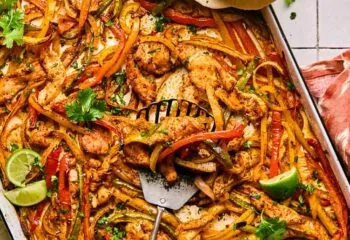 Chicken Fajita Sheet Pan (4 servings)