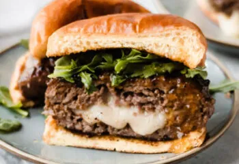 Fig & Goat Cheese Burgers