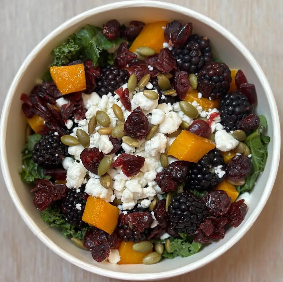 Butternut Squash & Blackberry Salad