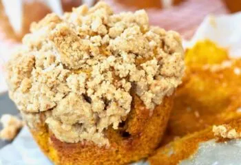 Pumpkin Coffee Cake Muffins