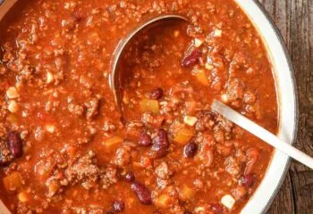Hearty Ground Beef Chili