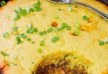 Chili & Cornbread Skillet (LARGE)