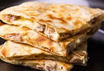 Chicken & Cheese Quesadillas