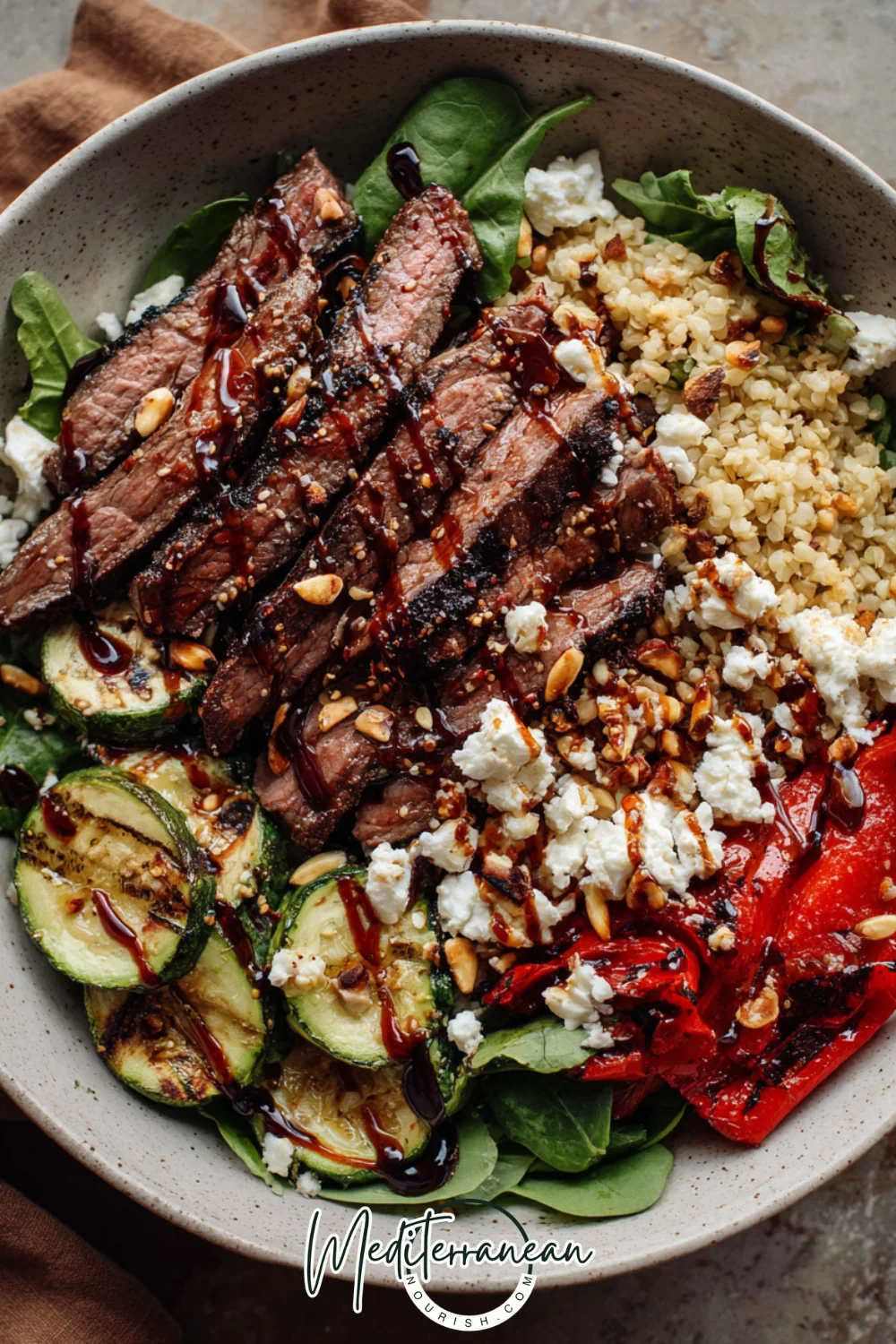 Mediterranean Steak Bowl